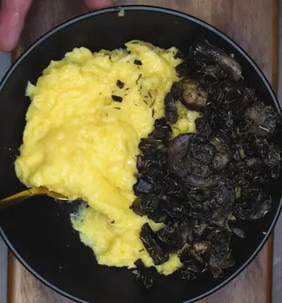 Creamy Polenta with Mushrooms