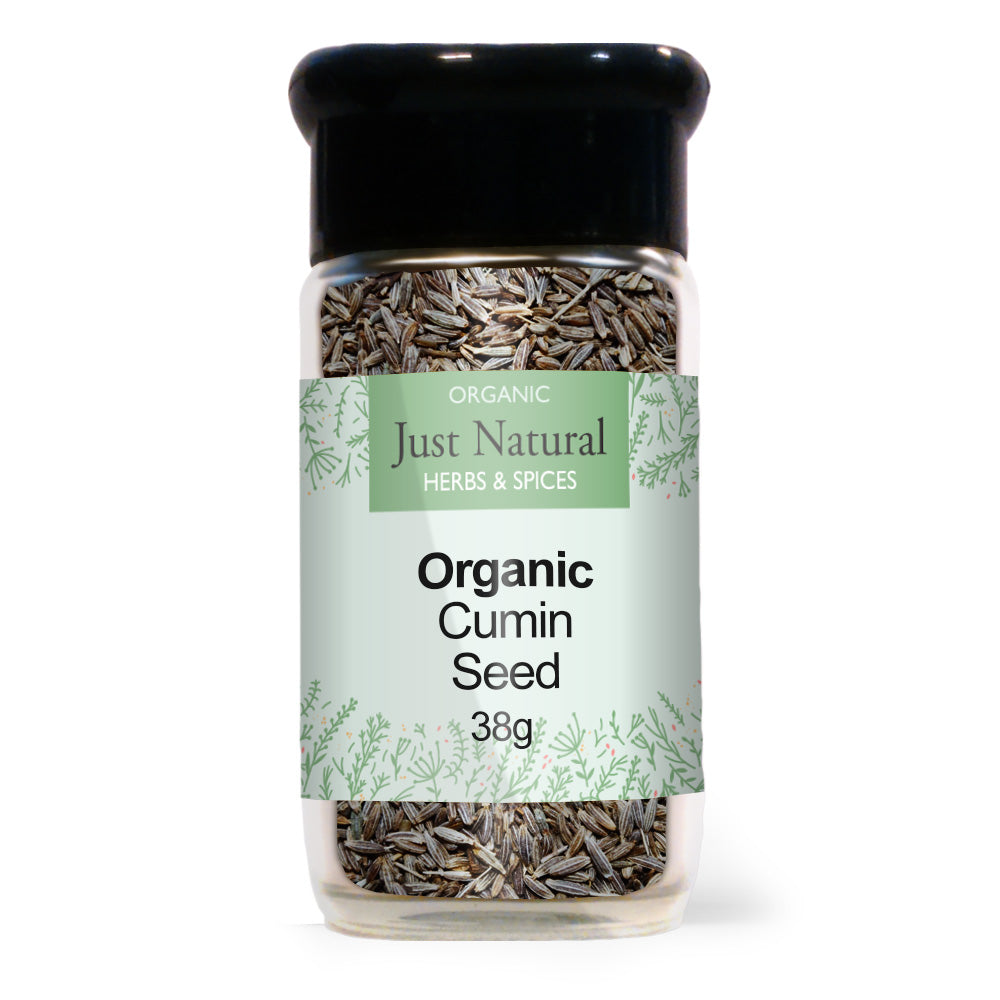 Just Natural Cumin Seed (Glass Jar) 38g - Just Natural