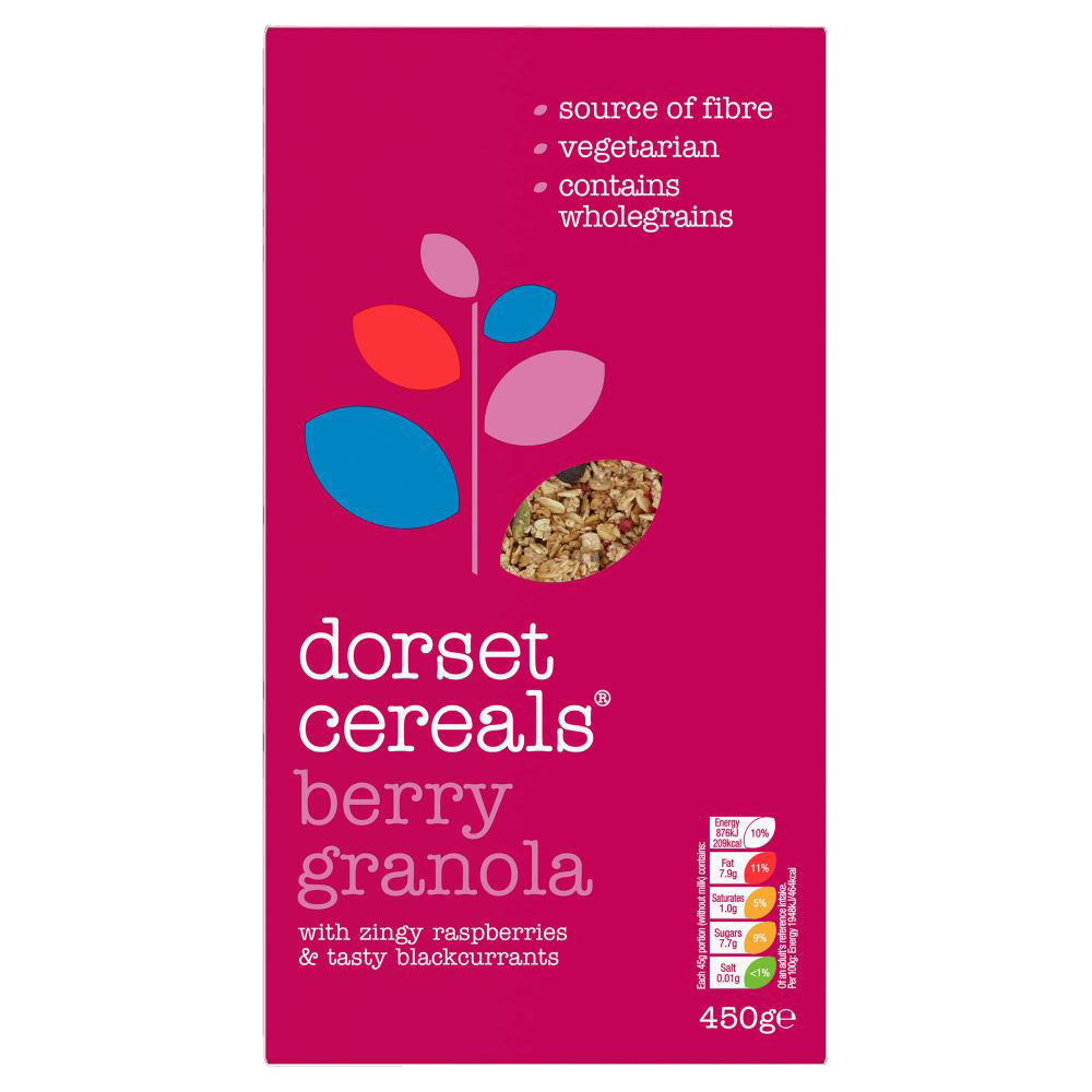 Berry Granola 450g - Just Natural