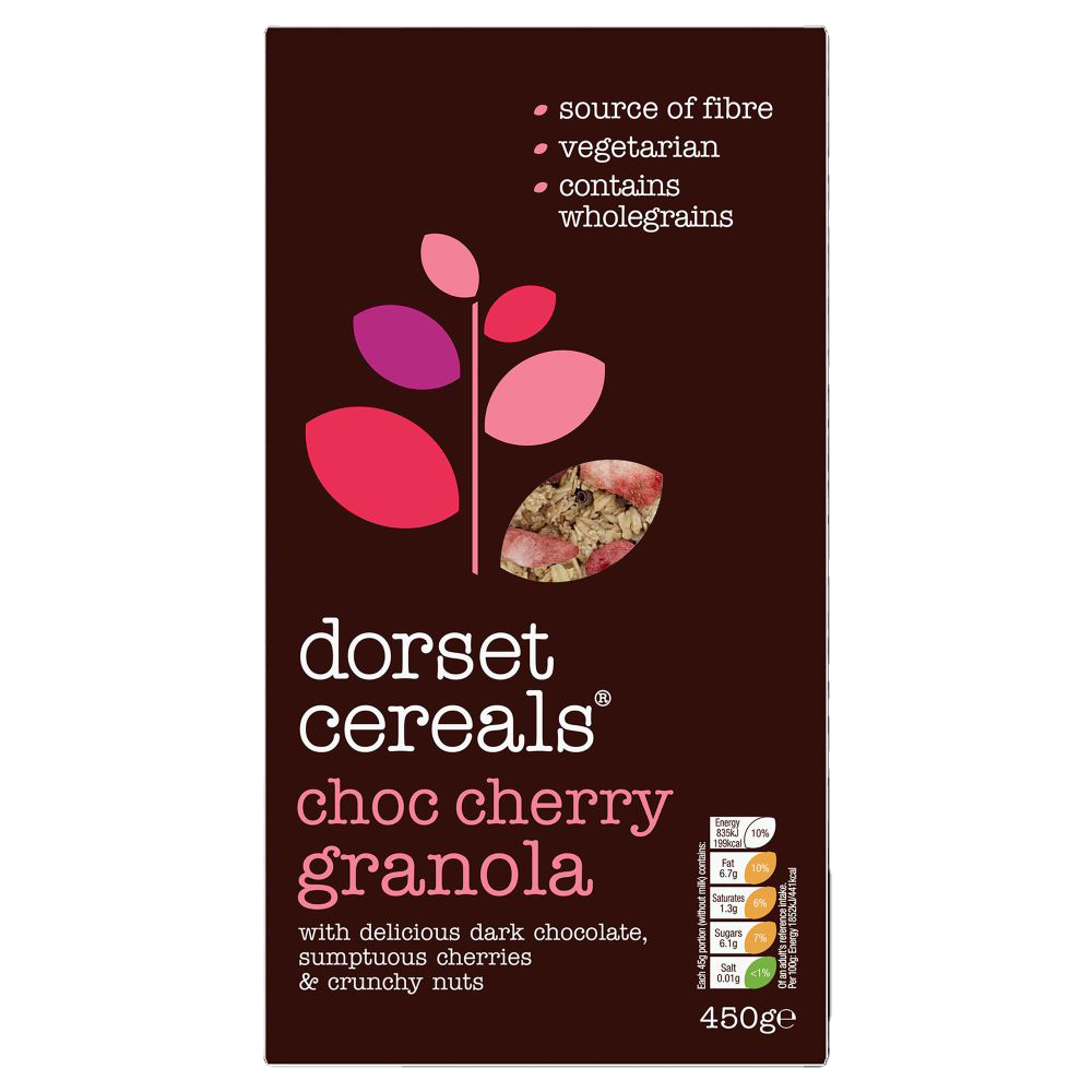 Choc & Cherry Granola 450g - Just Natural