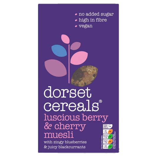 Berries and Cherries Muesli 600g - Just Natural