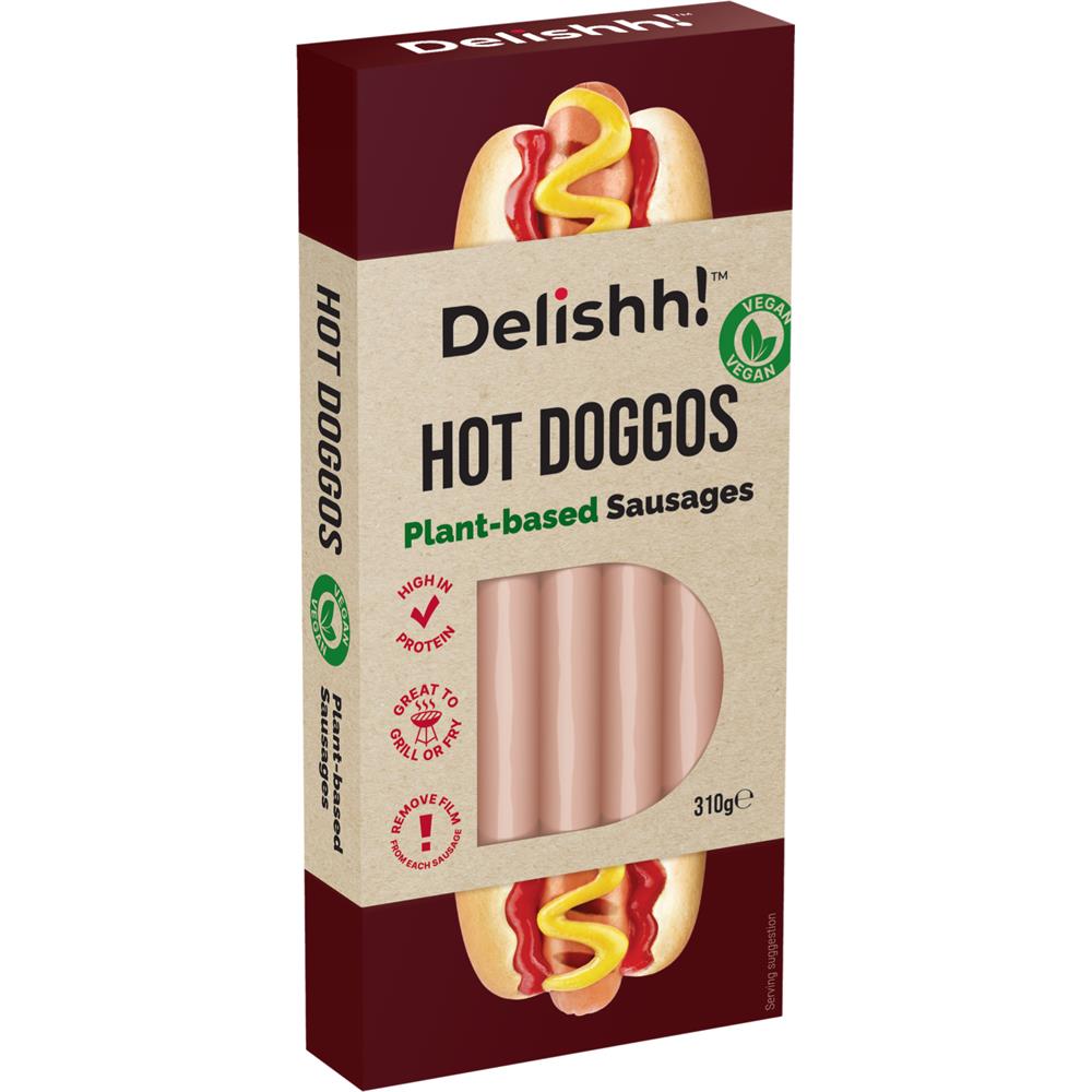 Hot Doggos Vegan Sausages 310 g
