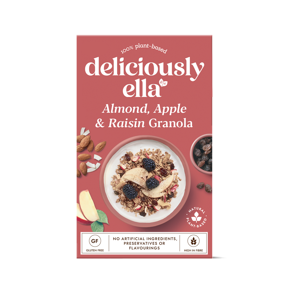 Almond Apple and Raisin Granola 400g - Just Natural