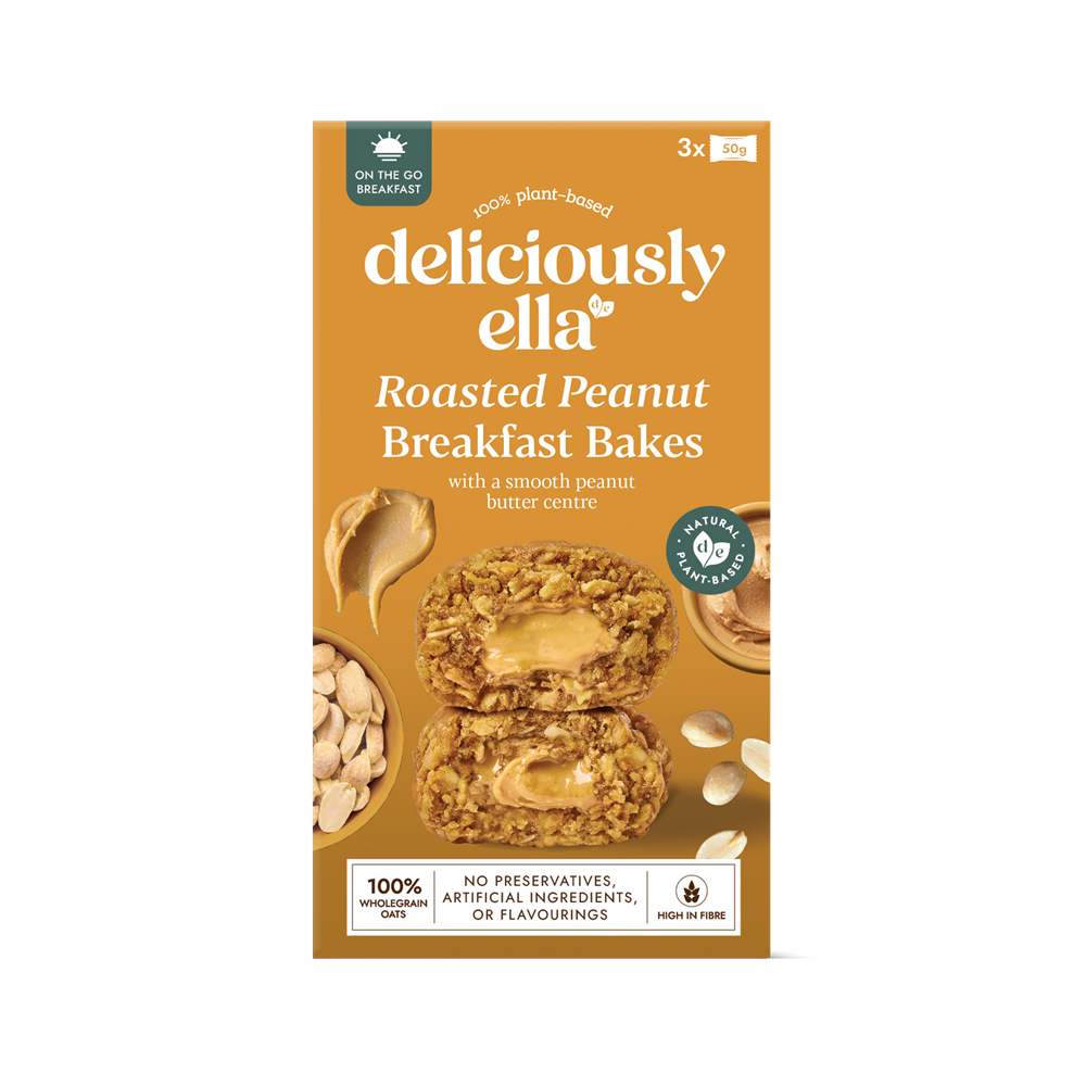 Peanut Butter Breakfast Bakes (50g x 3) - Just Natural