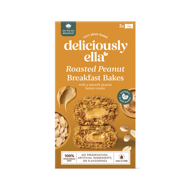 Deliciously Ella Peanut Butter Breakfast Bakes (50g x 3)