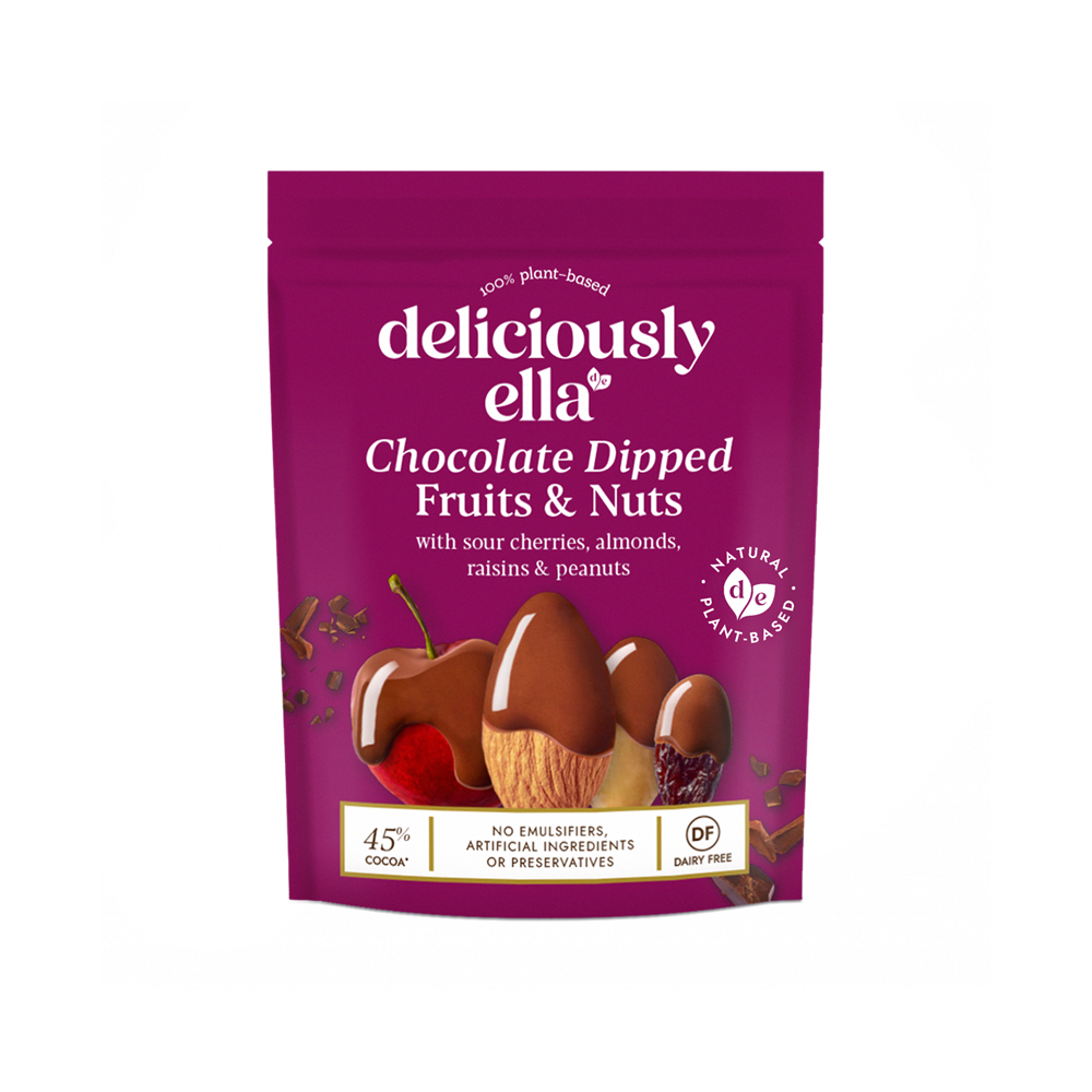 Chocolate Dipped Fruit & Nut 90g - Just Natural