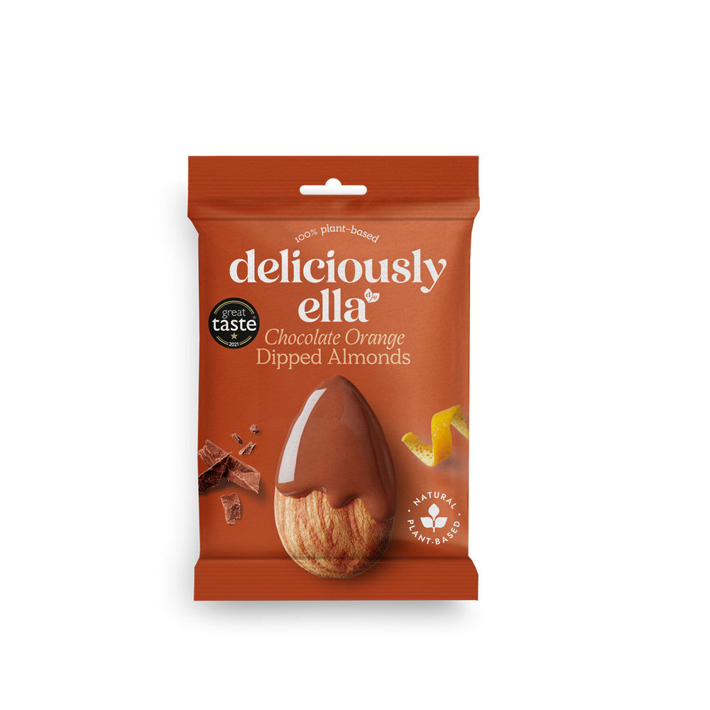 Deliciously Ella Chocolate Orange Dipped Almonds 27g