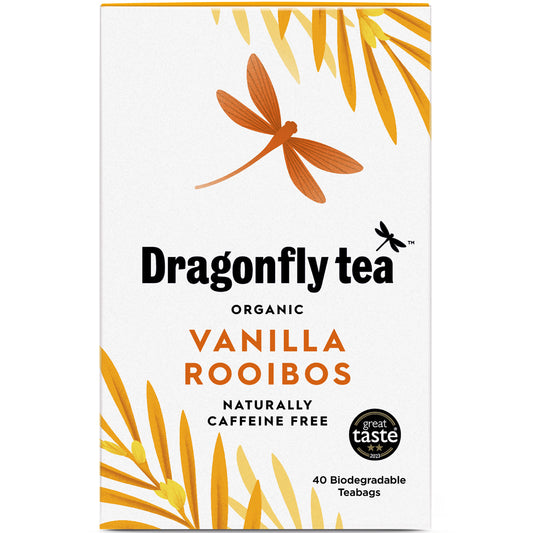 Organic Vanilla Rooibos Tea 40 teabags - Just Natural