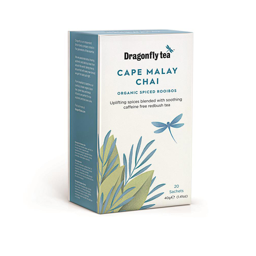 Organic Cape Malay Chai Spiced Rooibos 20 bag - Just Natural