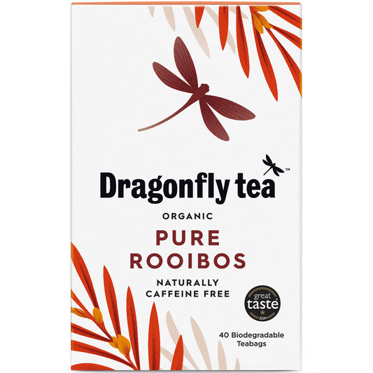Organic Pure Rooibos Tea 40 teabags - Just Natural