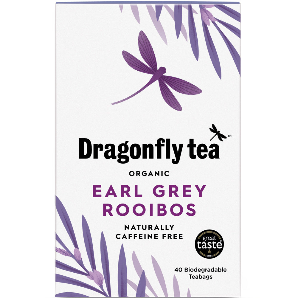 Organic Earl Grey Rooibos Tea 40 teabags - Just Natural