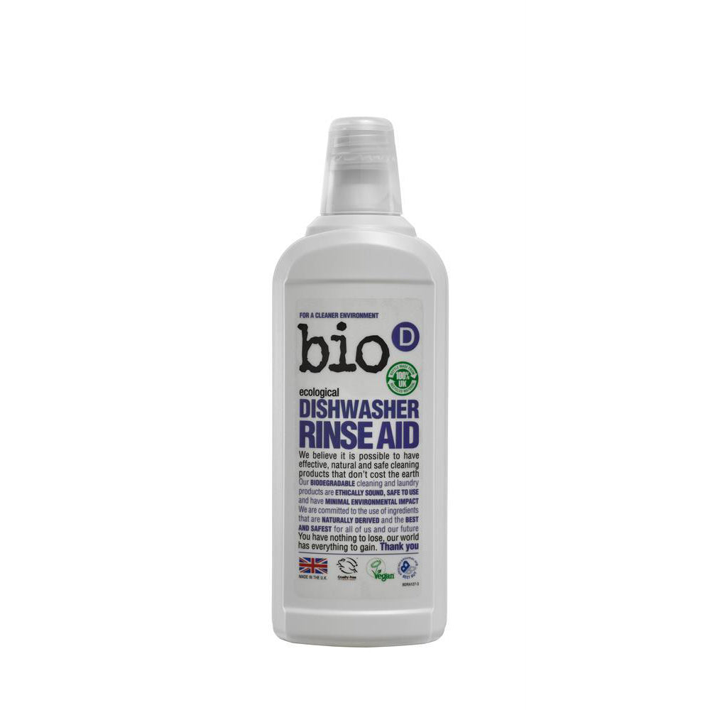 Bio-D Dishwasher Rinse Aid 750ml - Just Natural