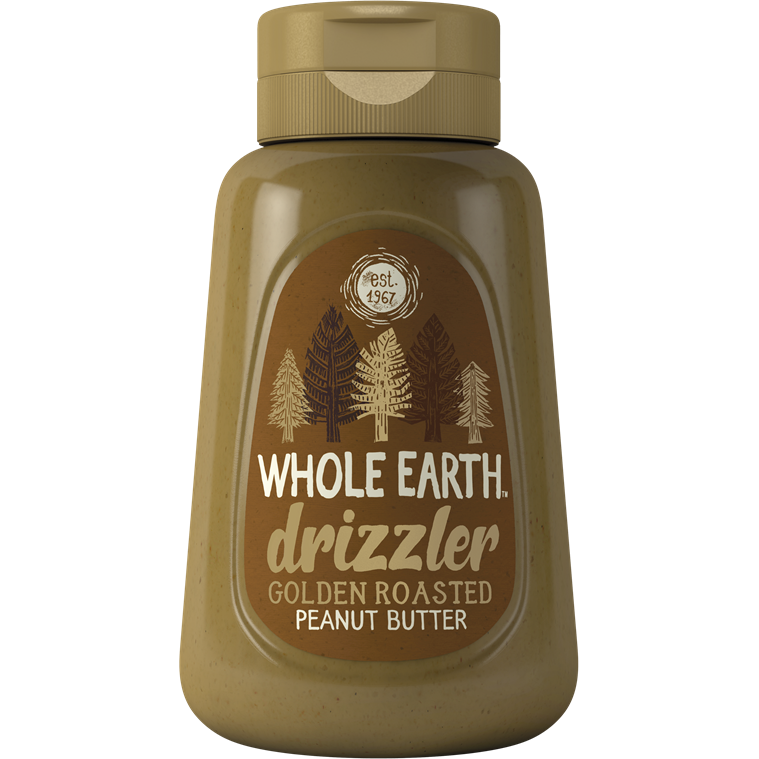 Drizzler Golden Roasted Super Smooth Peanut Butter 320g - Just Natural
