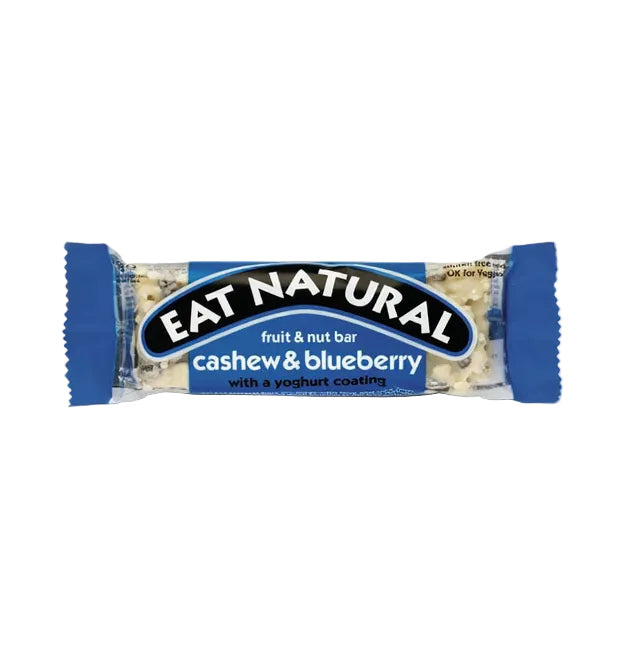 Blueberries Cashews & Yoghurt Coating bar 40g - Just Natural