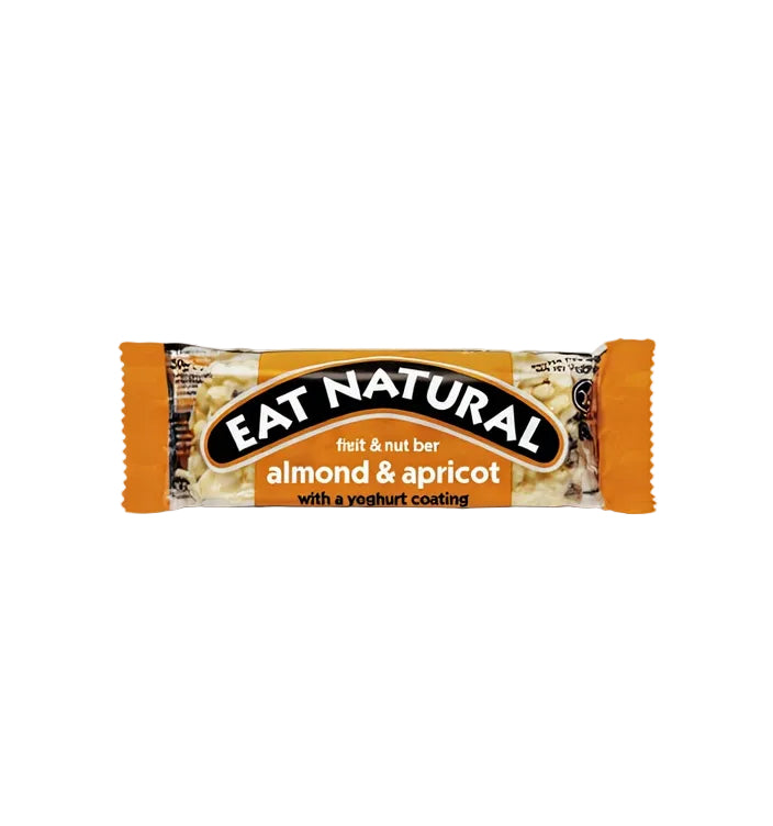 Almond & Apricot Bar with Yogurt Coating 40g - Just Natural