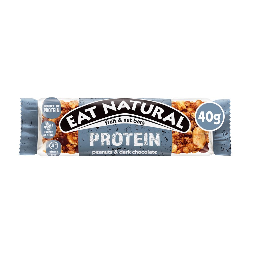 Protein Packed Bar with Peanuts and Chocolate 40g - Just Natural