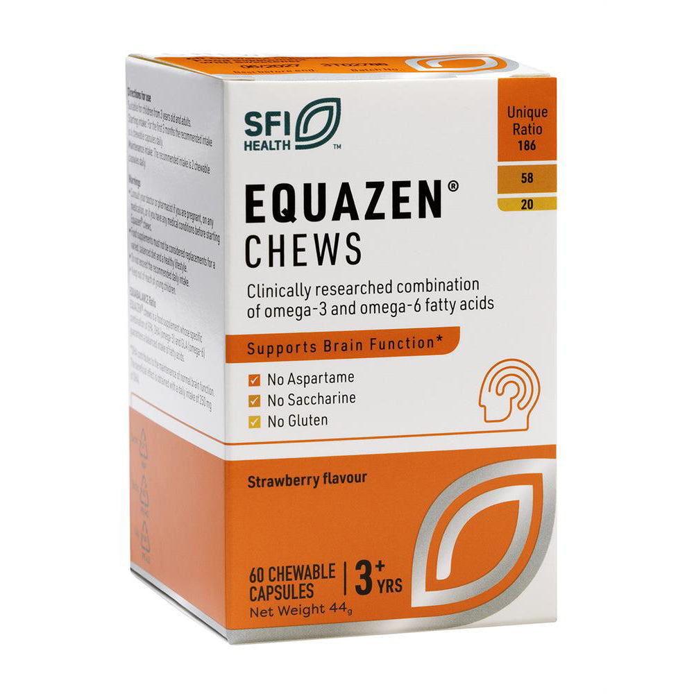 Omega 3&6 Equazen Chews 60s - Just Natural