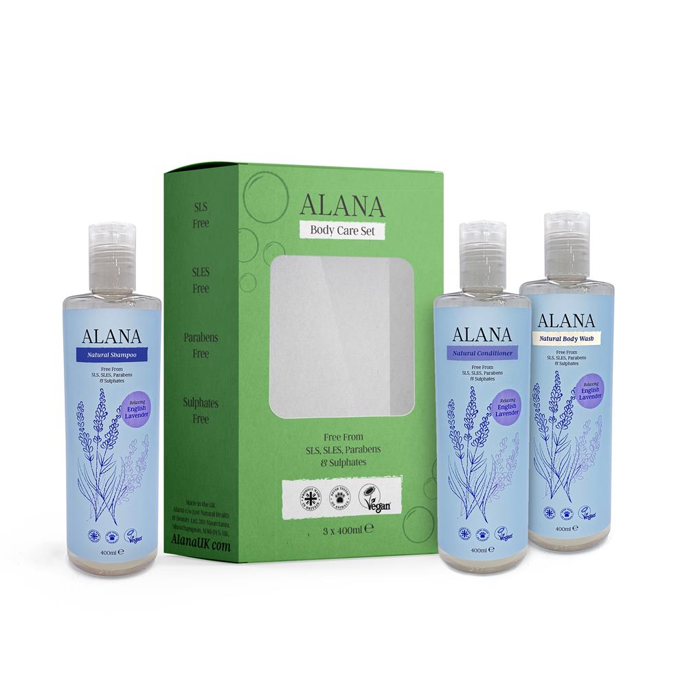 Alana English Lavender Body Care Set (3x400ml) - Just Natural
