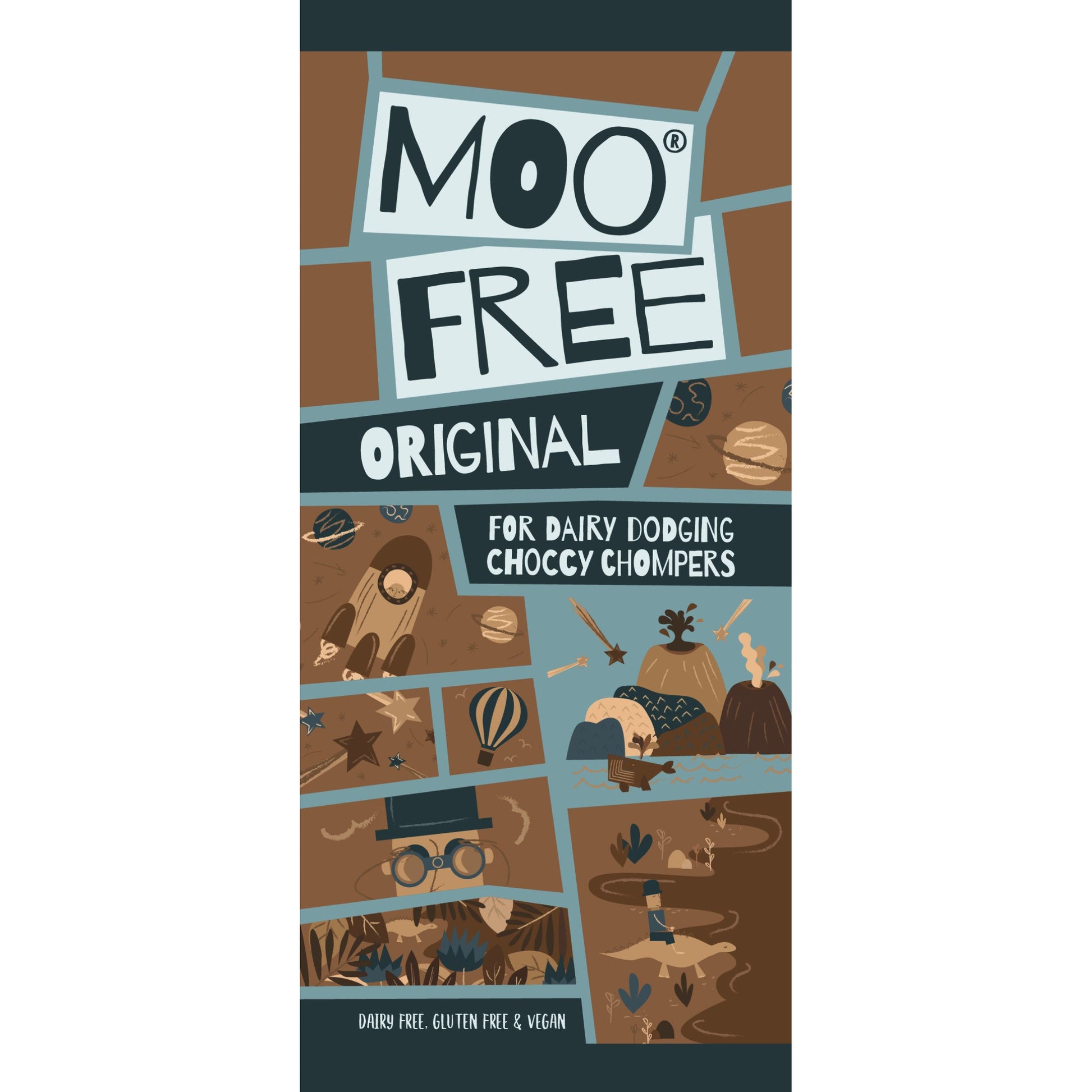 Moo Free Everyday Bar - Original 80g - Just Natural