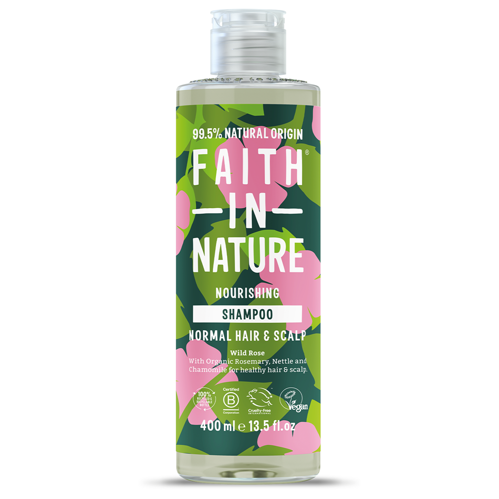 Wild Rose Shampoo 400ml - Just Natural