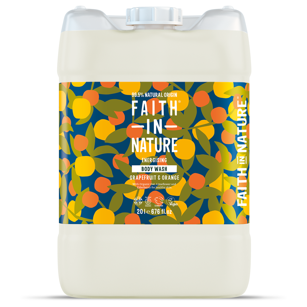 Grapefruit & Orange Body Wash 20 Litre - Just Natural