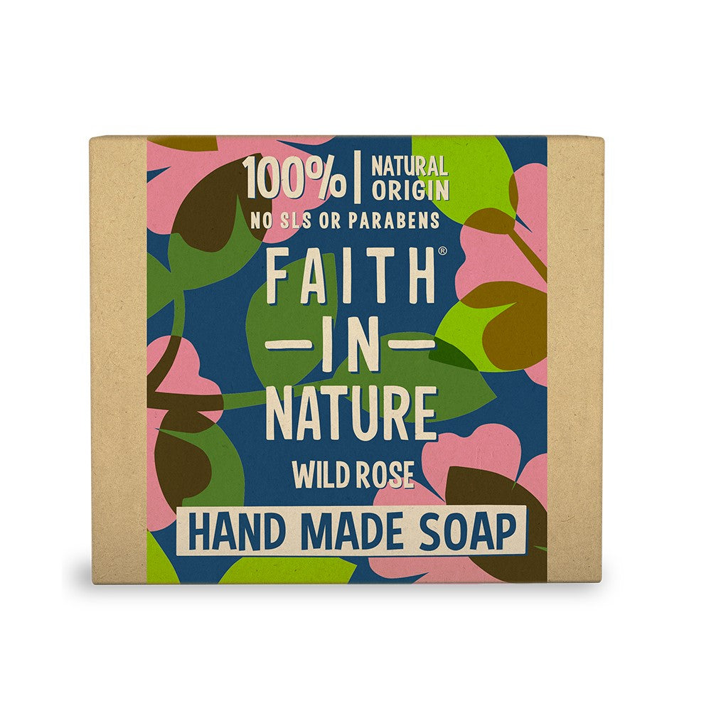 Wild Rose Soap Bar 100g - Just Natural