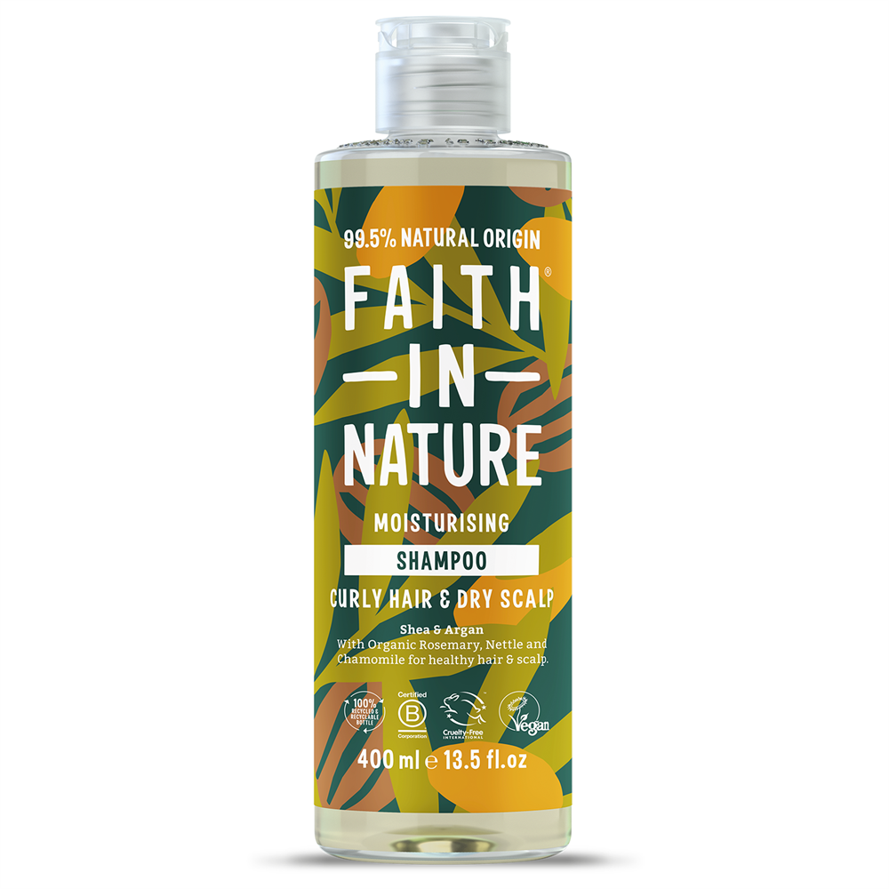 Shea & Argan Shampoo 400ml - Just Natural