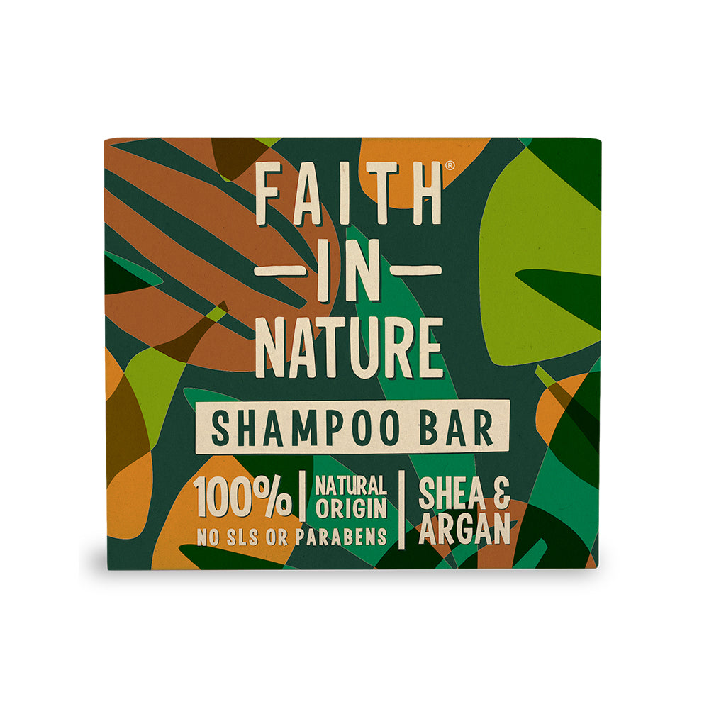 Shea & Argan Shampoo Bar 85g - Just Natural