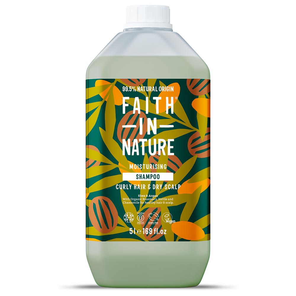 Shea & Argan Shampoo 5 Litre - Just Natural