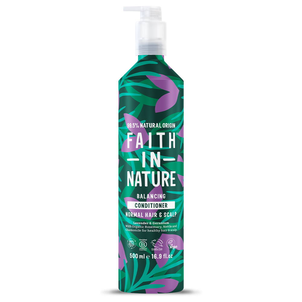 Lavender and geranium conditioner - 500ml aluminium - Just Natural