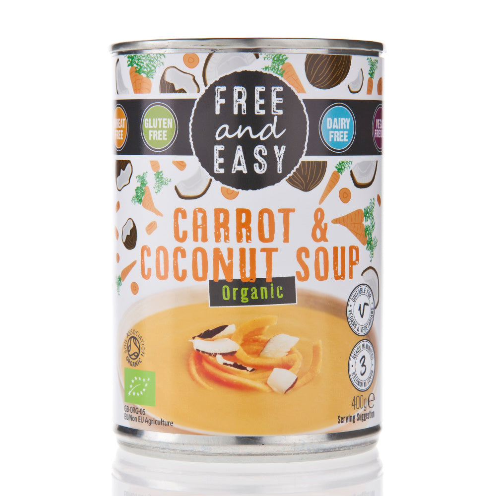 Organic Carrot & Coconut soup 400g