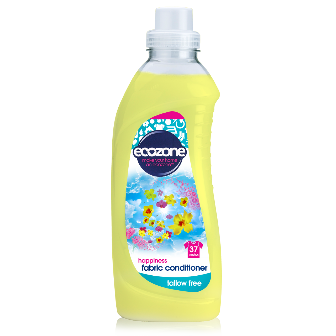 Ecozone Fabric Conditioner Happiness 1 litre - Just Natural