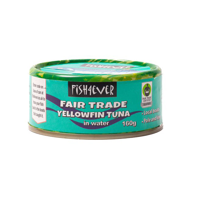 Fair Trade Yellowfin Tuna in water 160g Just Natural