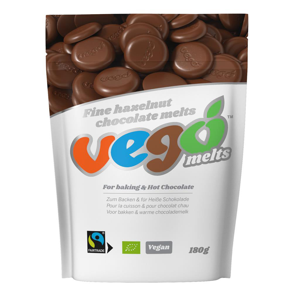 Vego Fine Hazelnut Chocolate Melts 180g - Just Natural