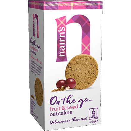 Nairns Fruit and Seed Oatcakes, 225g - Just Natural