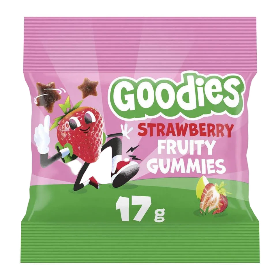 Kids Strawberry Fruity Gummies High in Fibre 17g - Just Natural