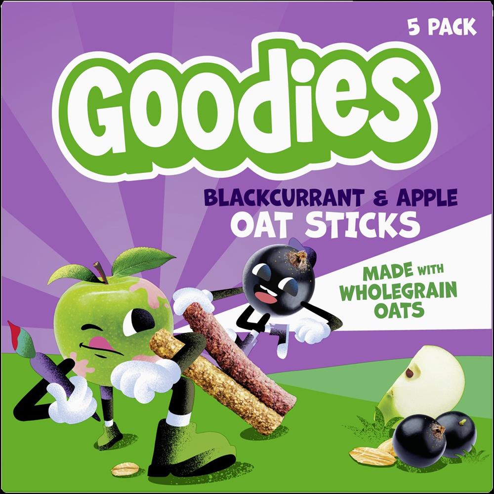 Kids Snack Apple & Blackcurrant Oat Sticks Bar 23g - Just Natural
