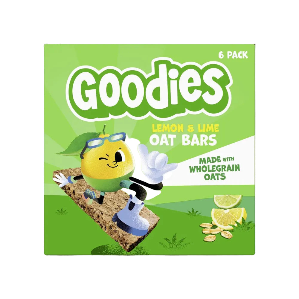 Kids Snack Lemon & Lime Oat Bars Multipack 6x23g - Just Natural