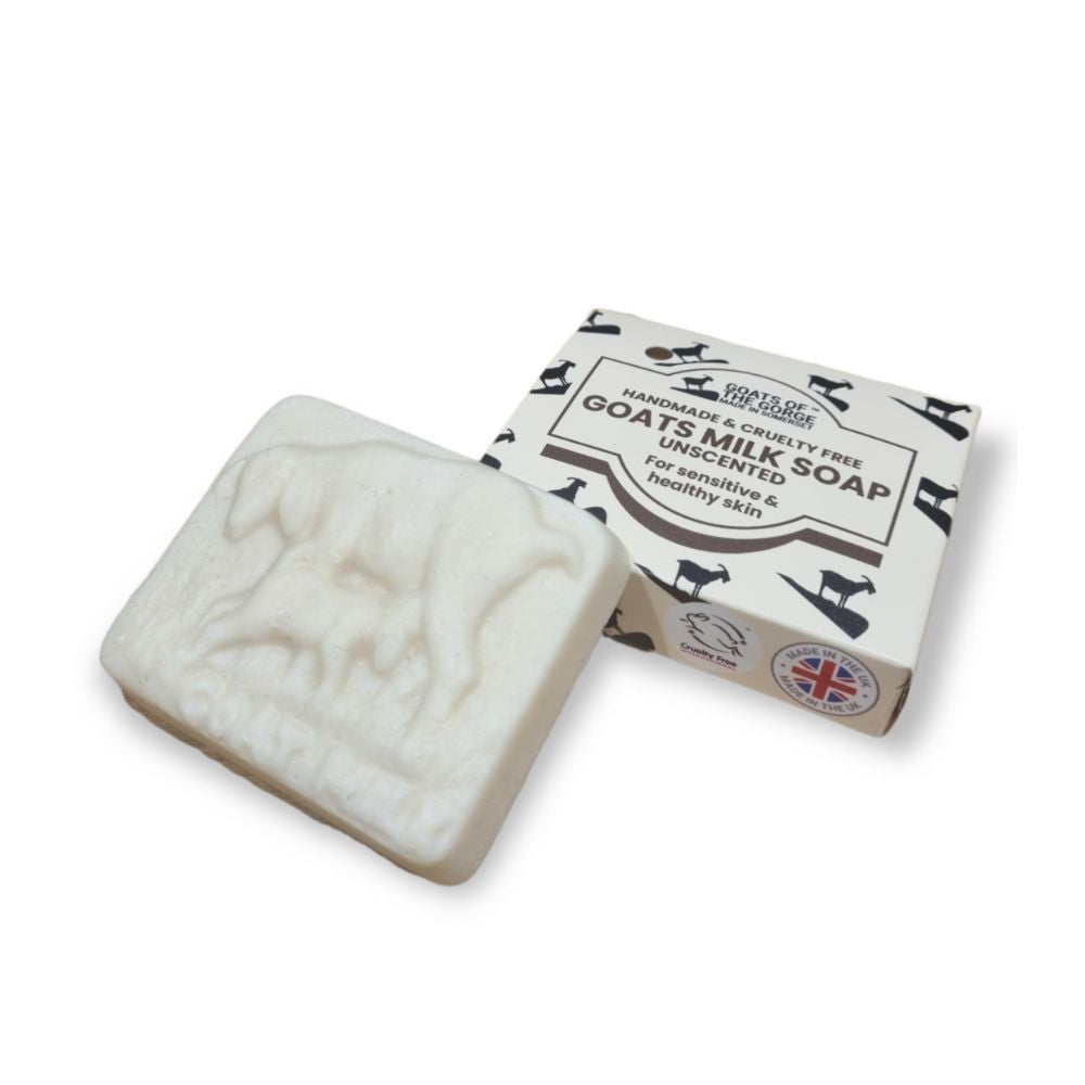 Goats milk soap bar- 90g Unscented - Just Natural