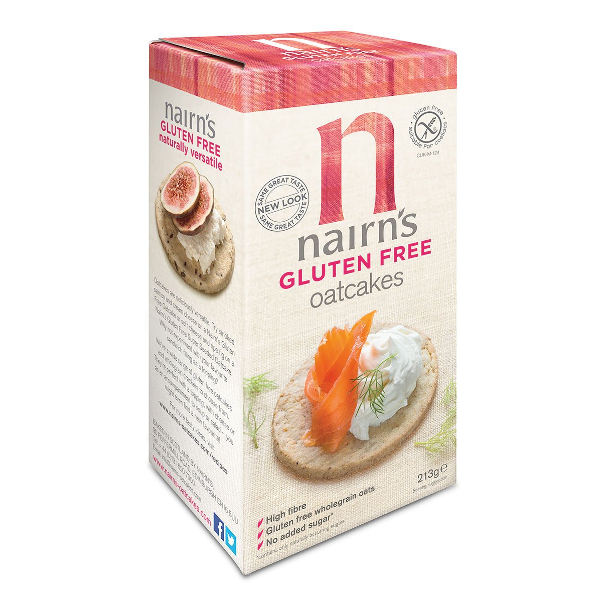 Nairns Gluten Free Oatcakes 213g - Just Natural