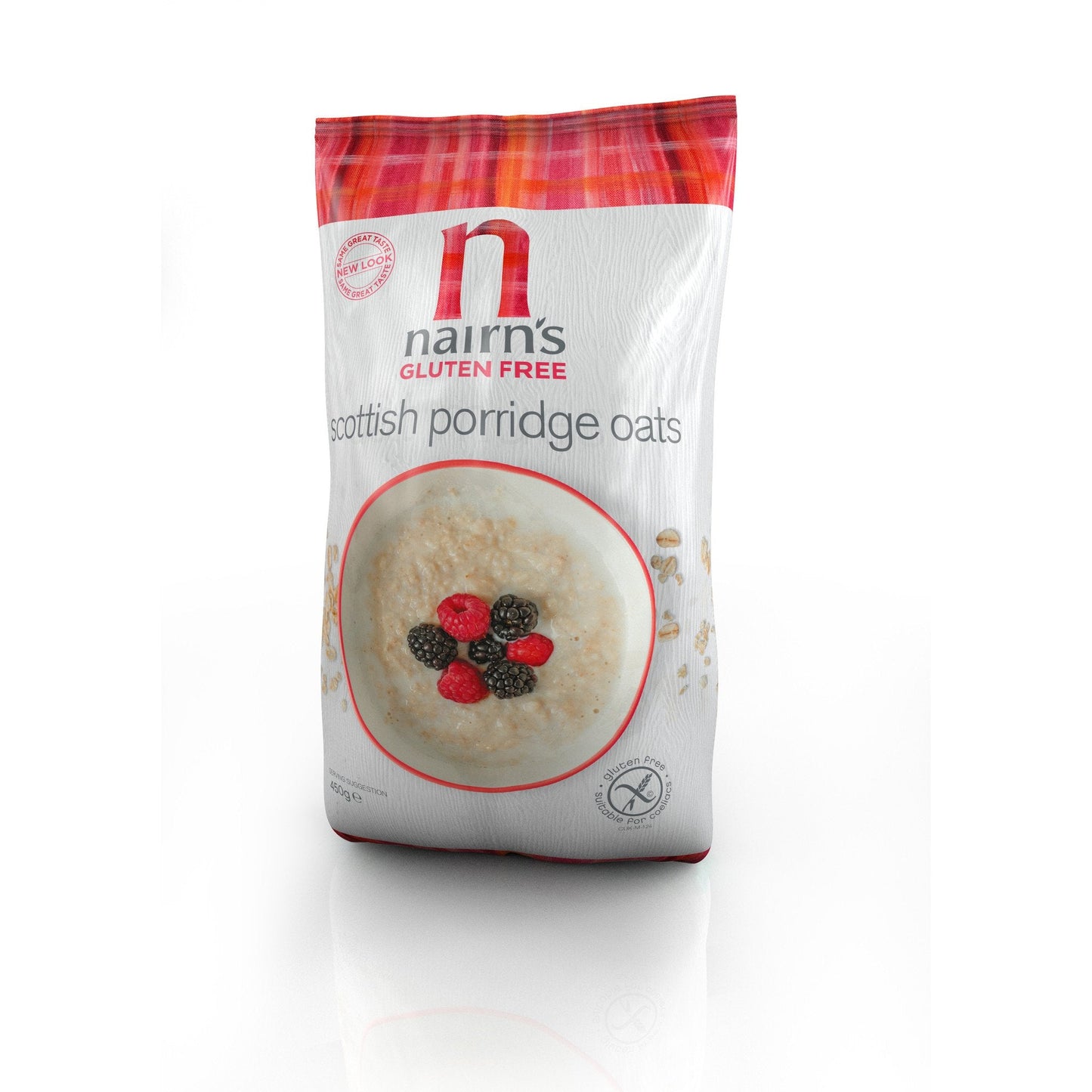 Nairns Gluten Free Porridge Oats, 450g - Just Natural