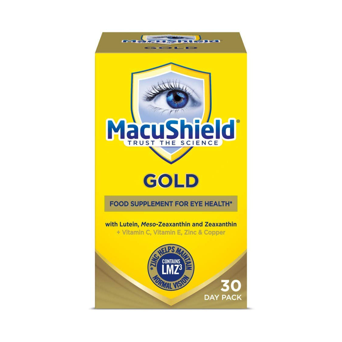 Macushield Gold X 90 Capsules - Just Natural