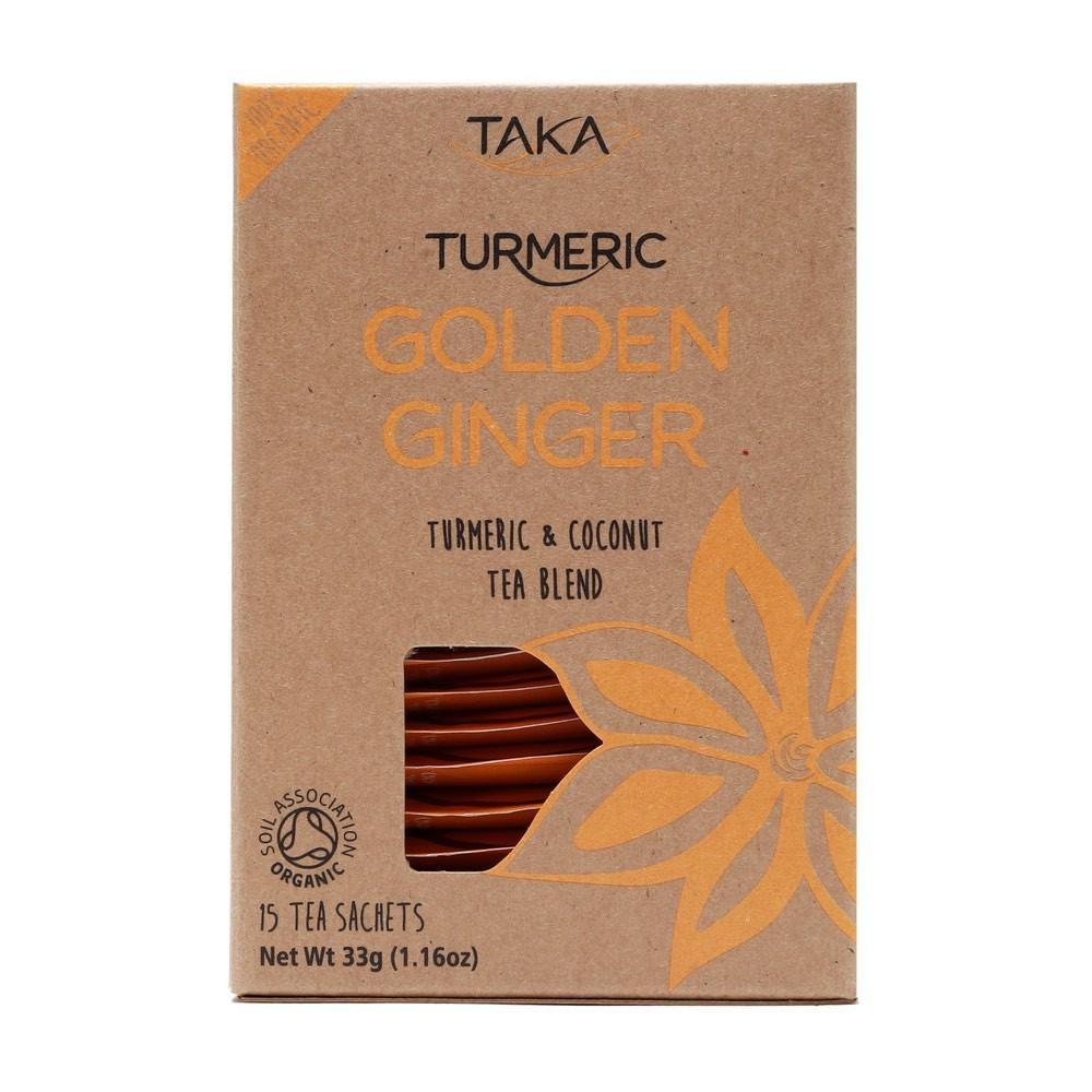 Taka Turmeric Golden Ginger Tea 15 Sachet - Just Natural
