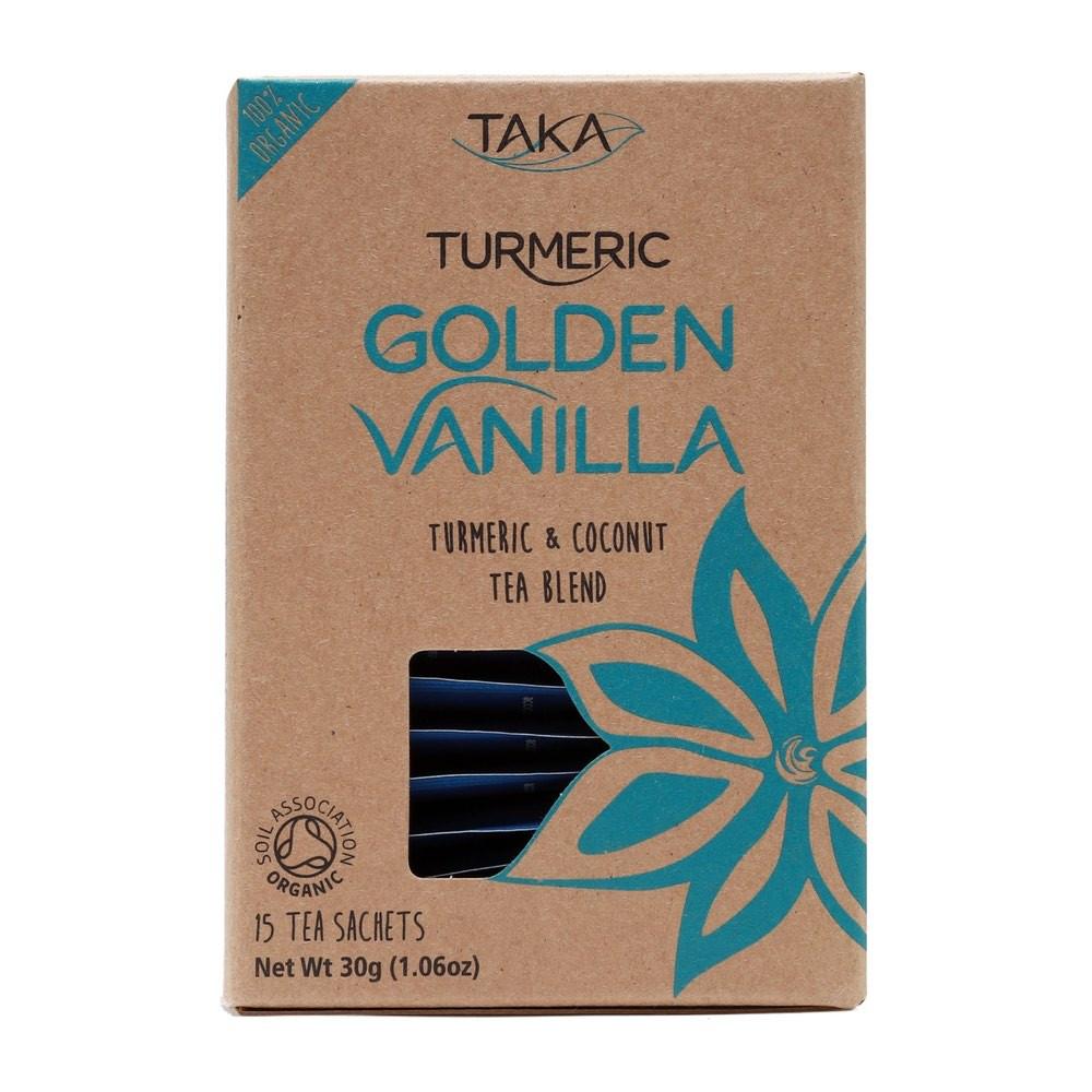 Taka Turmeric Golden Vanilla Tea 15 Sachet - Just Natural