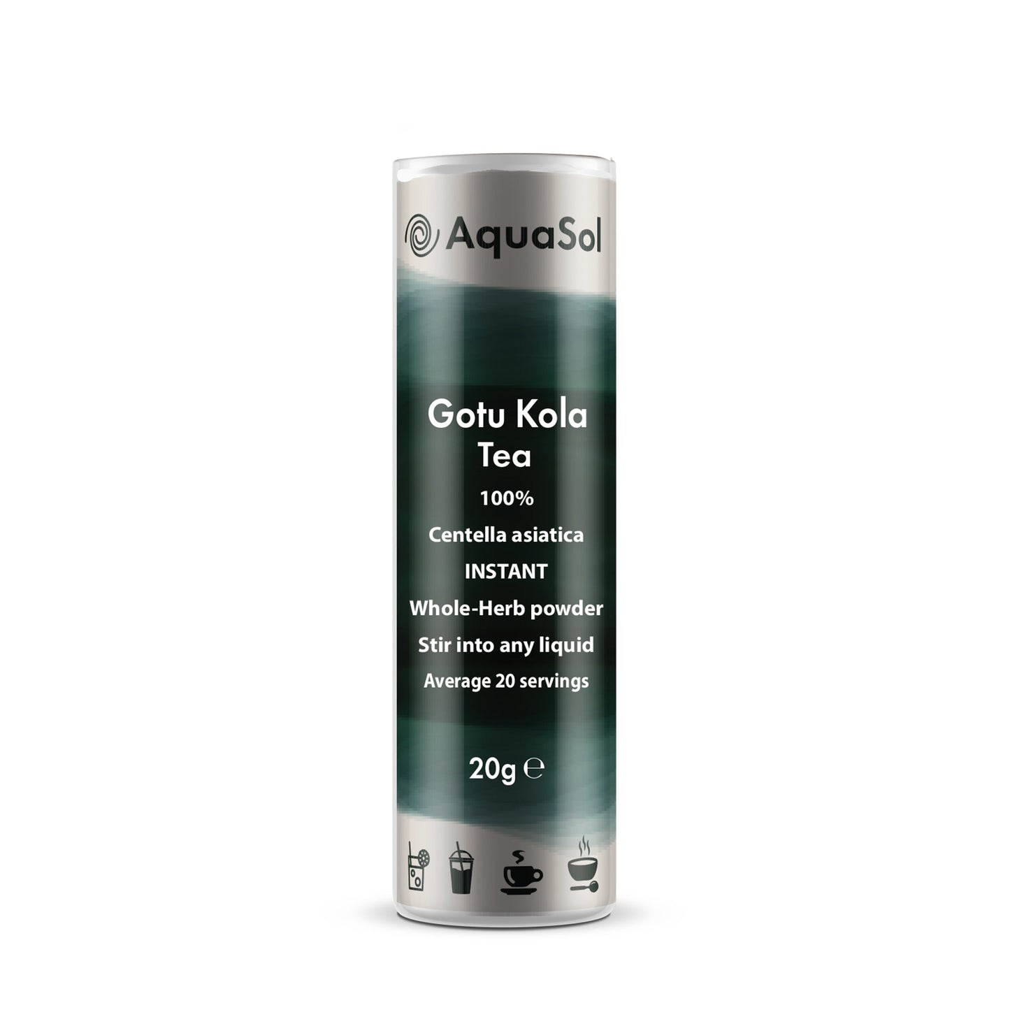 Aquasol Gotu Kola Instant Herbal Tea 20g - Just Natural