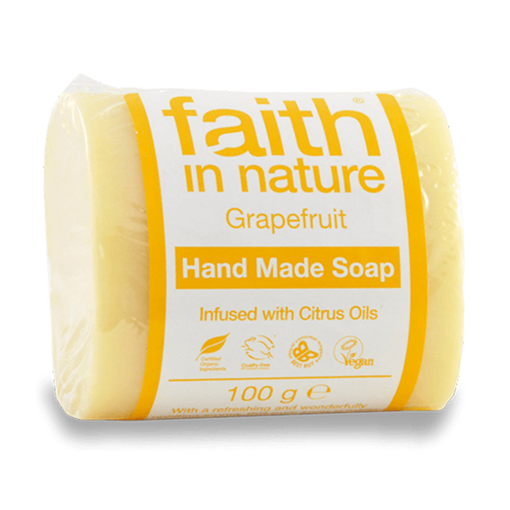 Faith In Nature Grapefruit Soap  100g - Just Natural