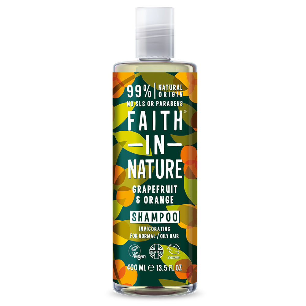 Faith in Nature Grapefruit & Orange 400ml Shampoo - Just Natural