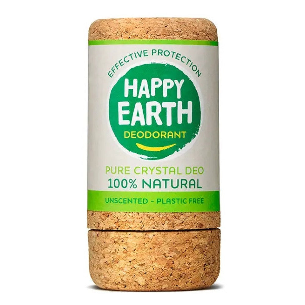 Happy Earth Deodorant Crystal Unscented 90 g