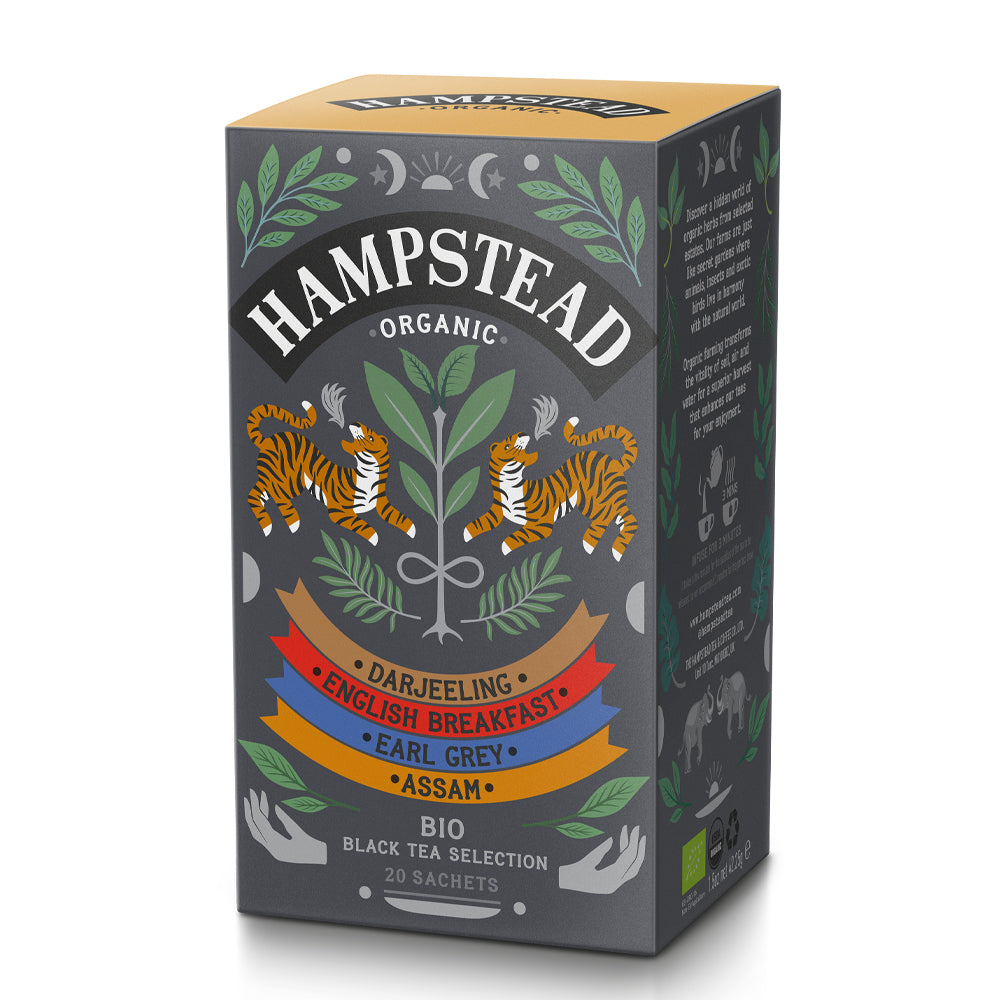 Hampstead Tea Organic Black Tea Selection 20bag
