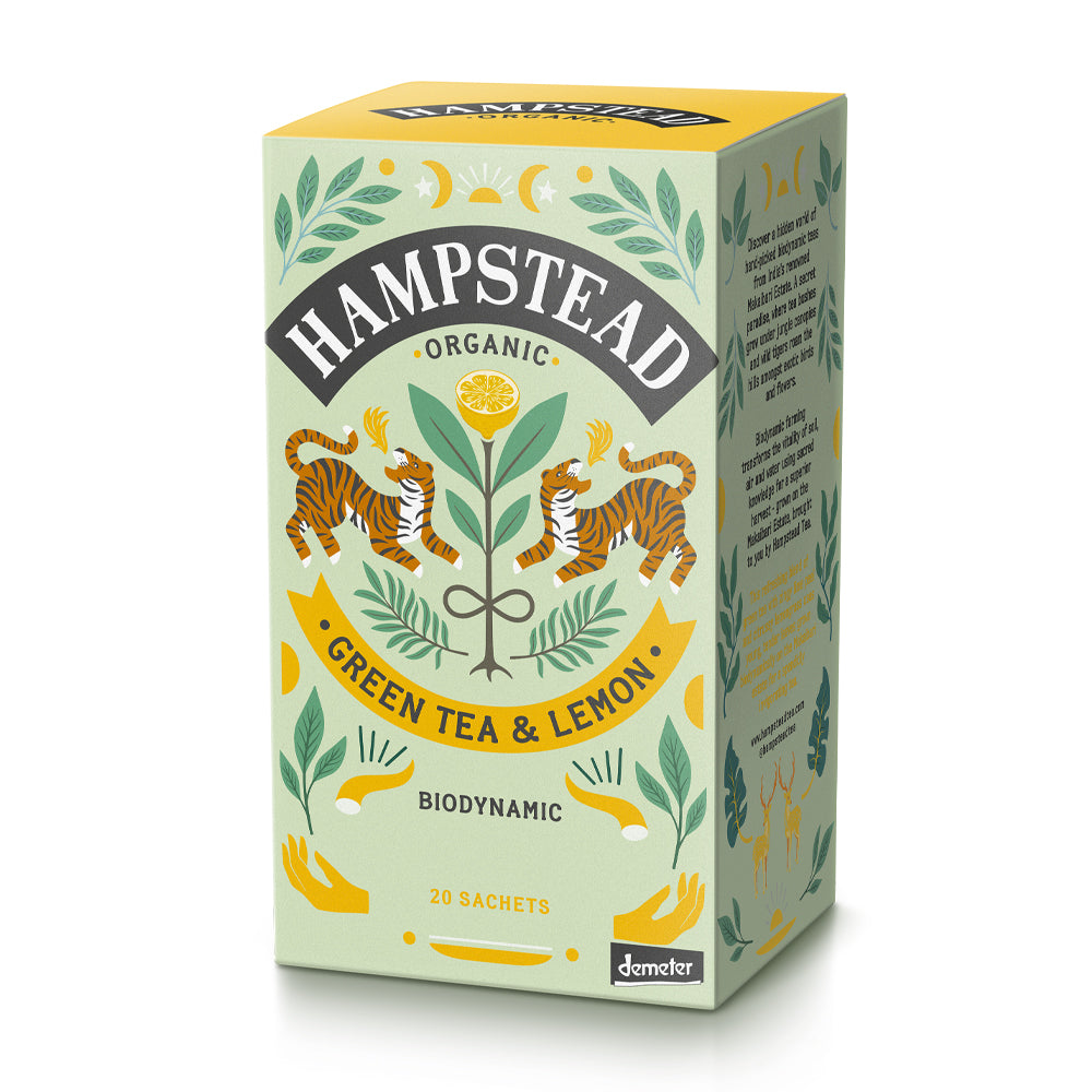 Hampstead Tea Organic Lemon Green Tea 20bag